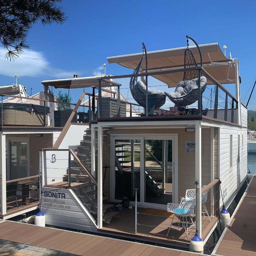 Bonita Houseboat Apartment Portorose エクステリア 写真